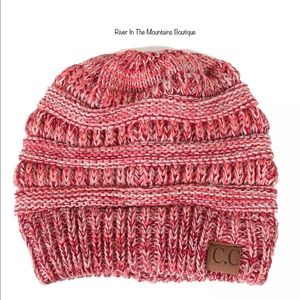 NWT! C.C Exclusive style Beanie! “Sunset Mix”